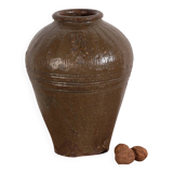 Petit vase ancien en céramique émaillée orientale (c.1900)
