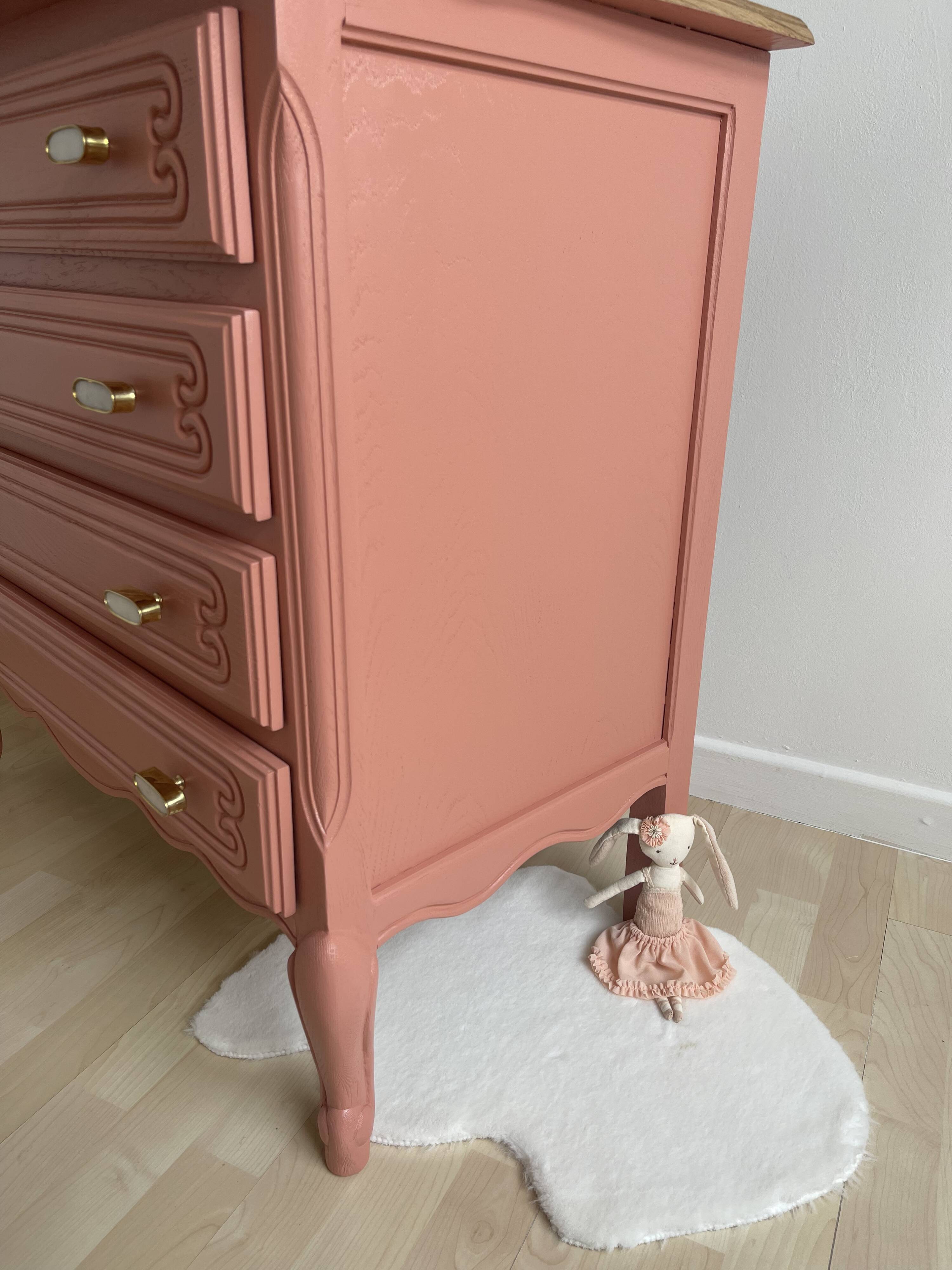 commode Peach cancan