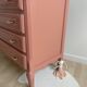 commode Peach cancan