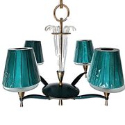 Chandelier of the end of the era art deco design 1940s