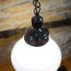 Mazzega glass pendant lamp 70s