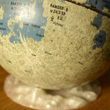 Globe "The Moon" Replogle Globes Inc. Chicago USA 1966