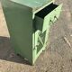 Green metal industrial furniture