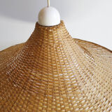 Rattan hanging Hat shape