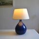 ceramic lamp base modernist France 1970