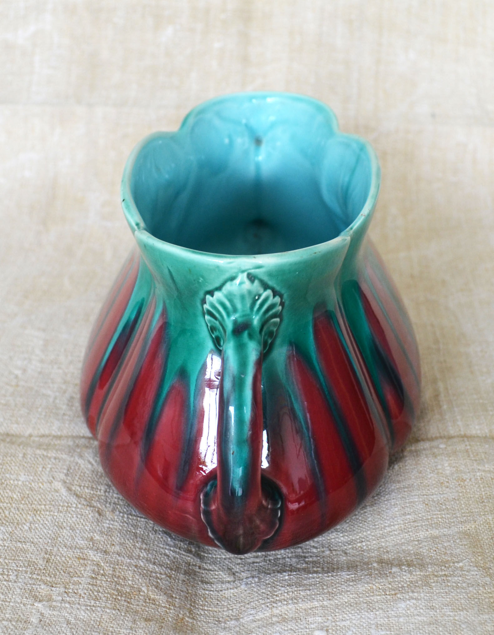 Art nouveau gardener pottery of orchies