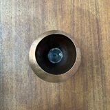 Handmade German copper candlestick from the mid-century by AWD, 1960s.