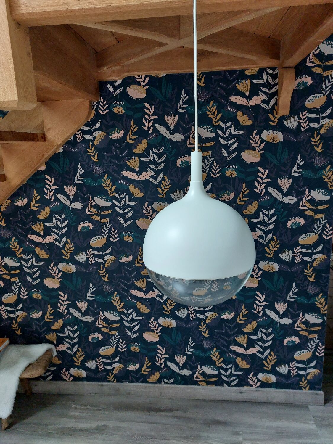 Vintage Ikea design pendant lamp