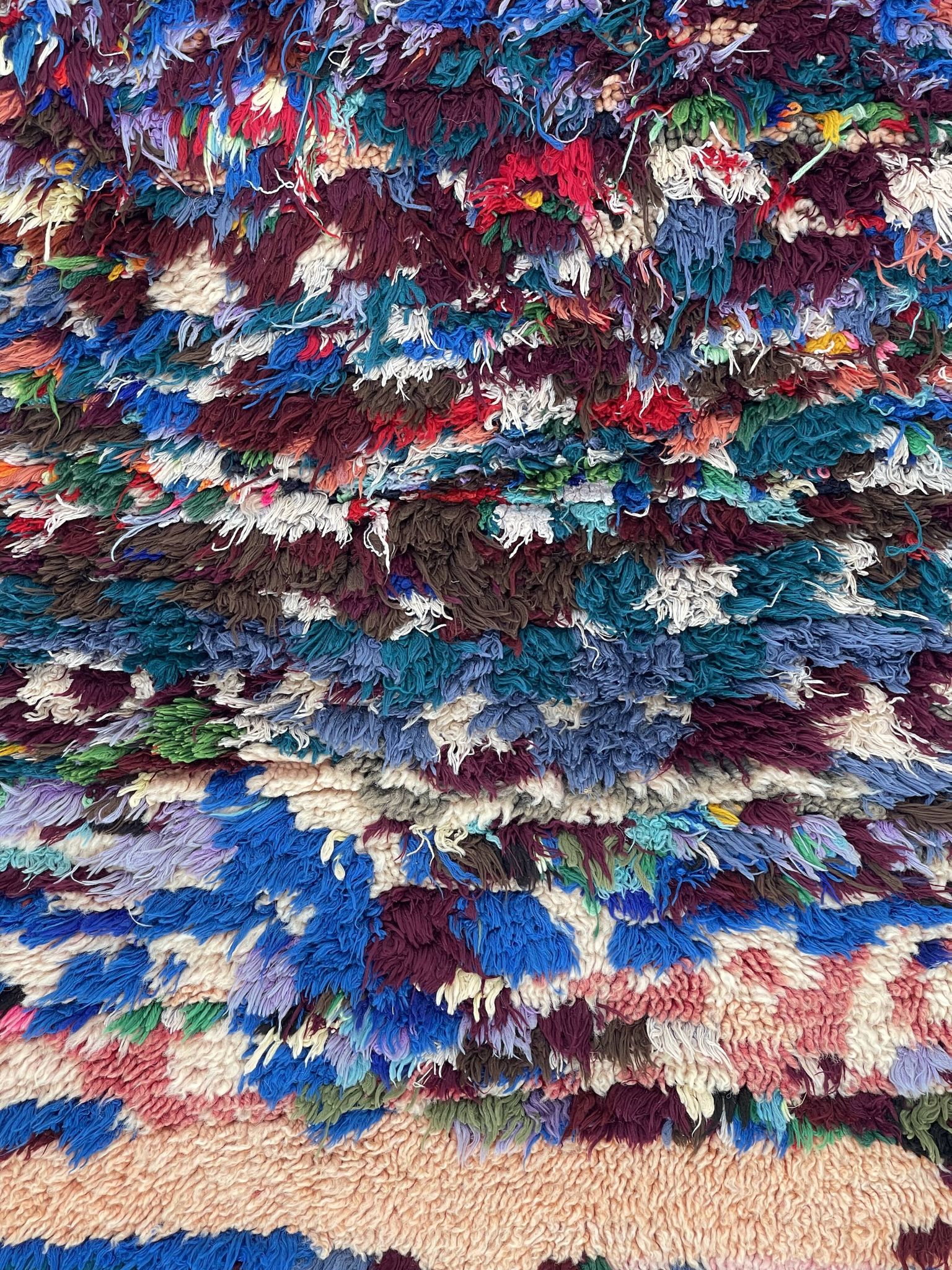 Tapis Boucherouite