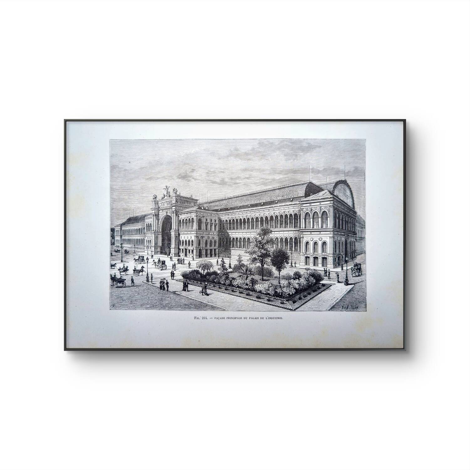 Printed in 1883, Palace of Industry, Paris VIIIth.