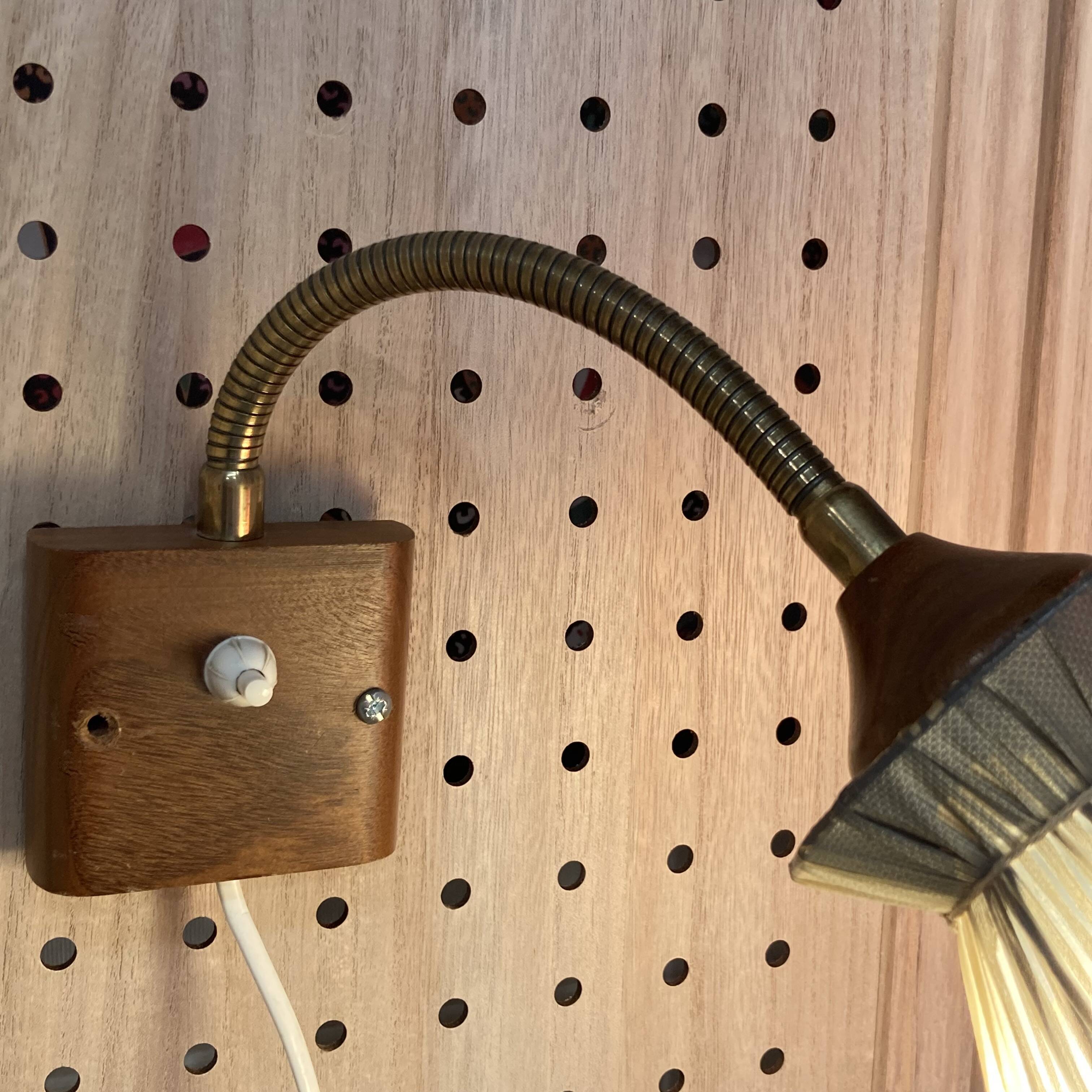 Modular Scandinavian design wall light 1950.