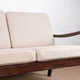 Danish sofa, 3 seats, Senator model by Ole Wanscher for Peter Jepessen