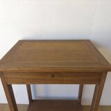 Old oak side table from the 50s.