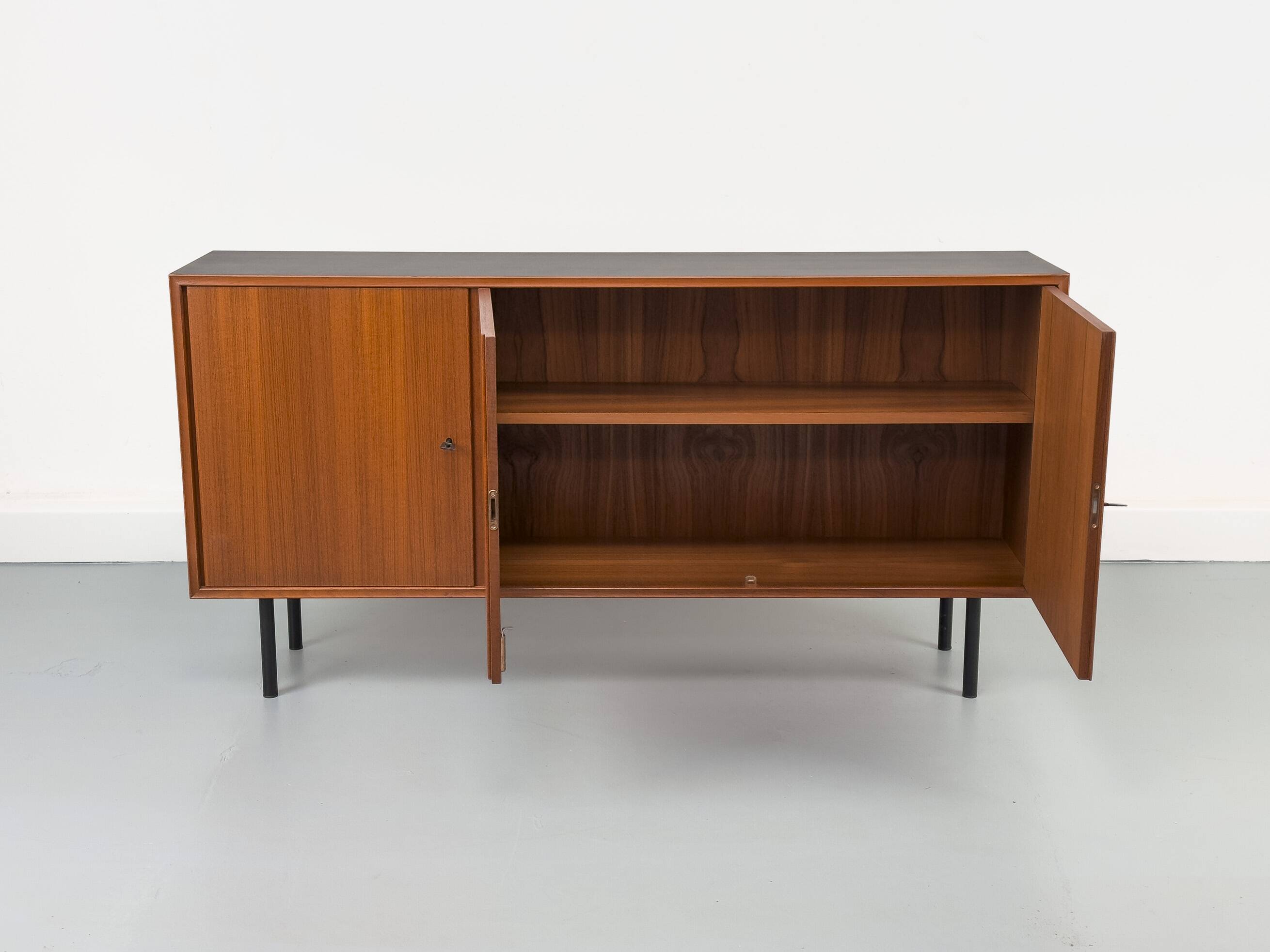 Vintage Sideboard in Teak from Heinrich Riestenpatt, 1960s