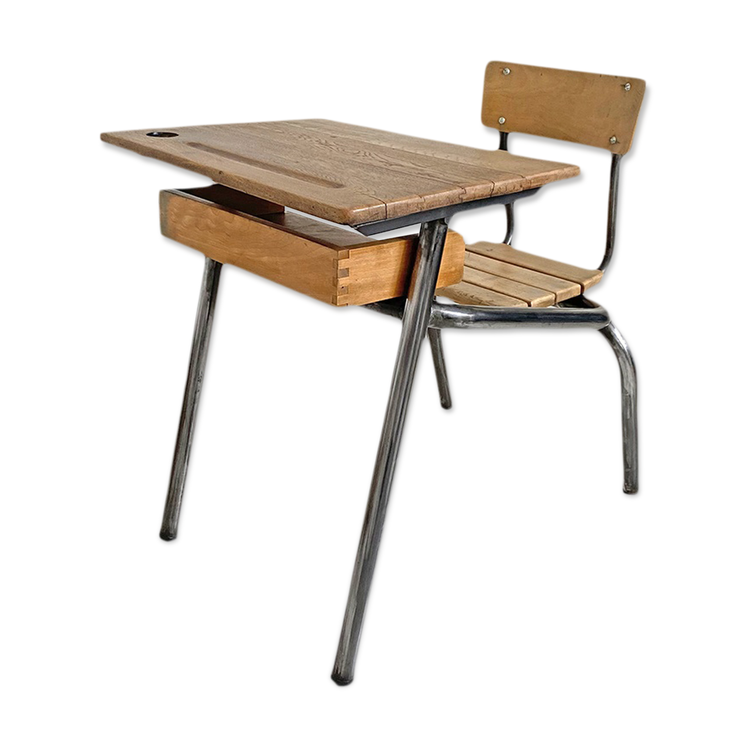50's vintage school desk