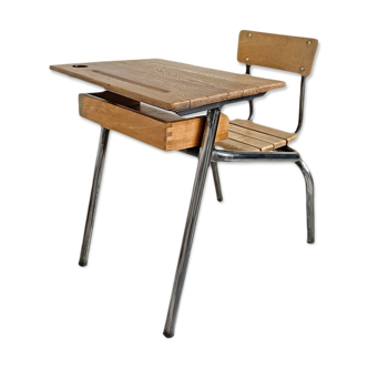 50's vintage school desk