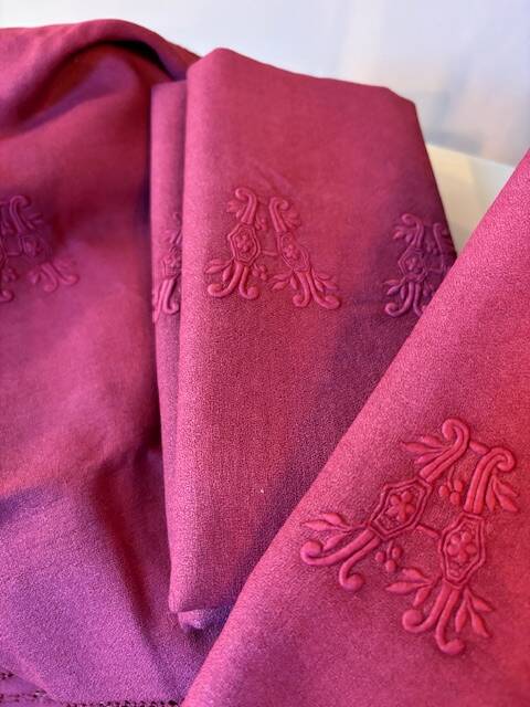 Antique Monogrammed Napkins