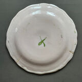 Moustiers faience plate, 18th century
