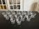 set of old chiseled glasses