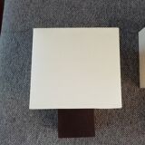 Pair of light bulb wall lamps