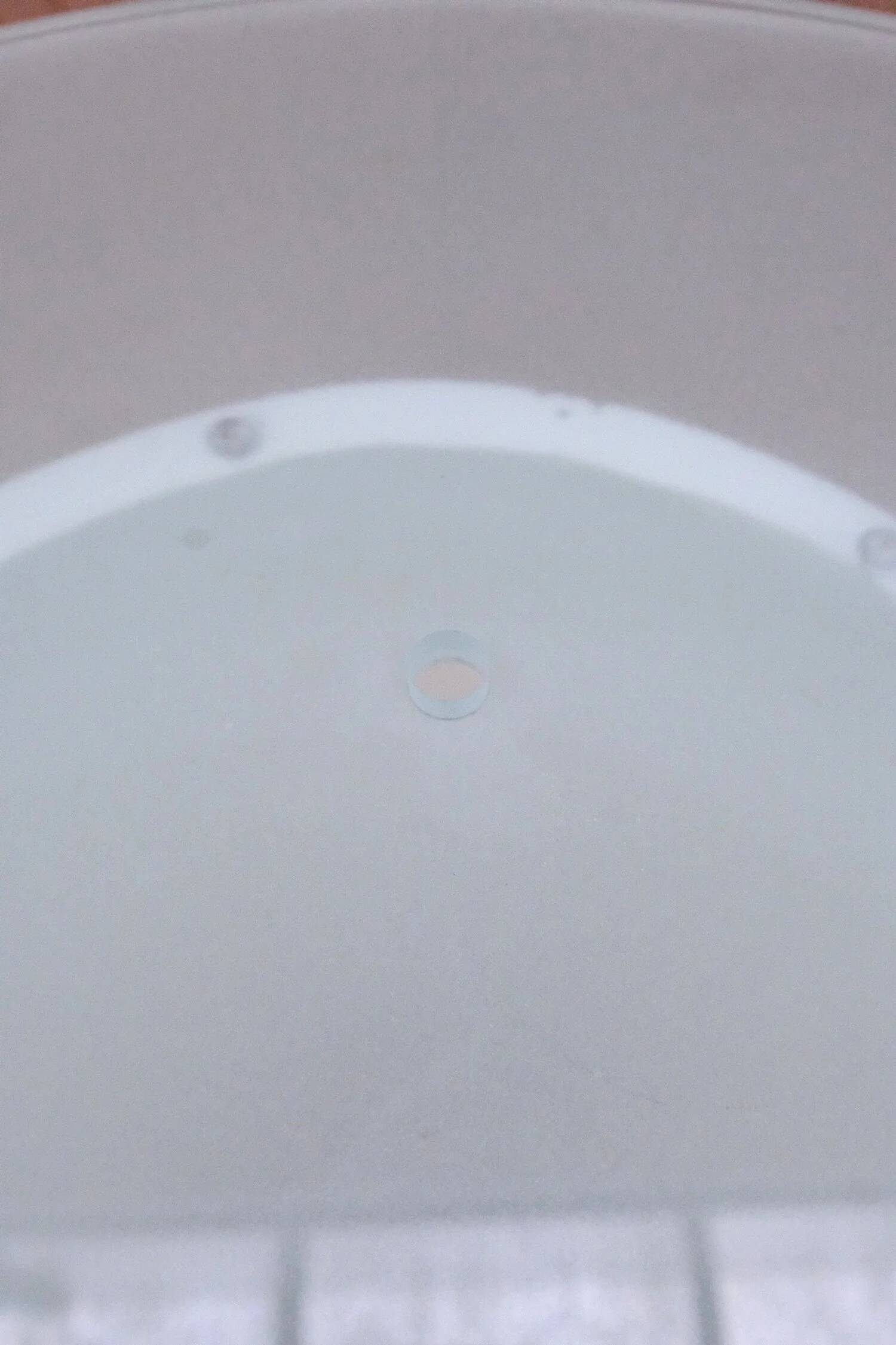 Eglantine Moreau ceramic and glass side table, France 1980