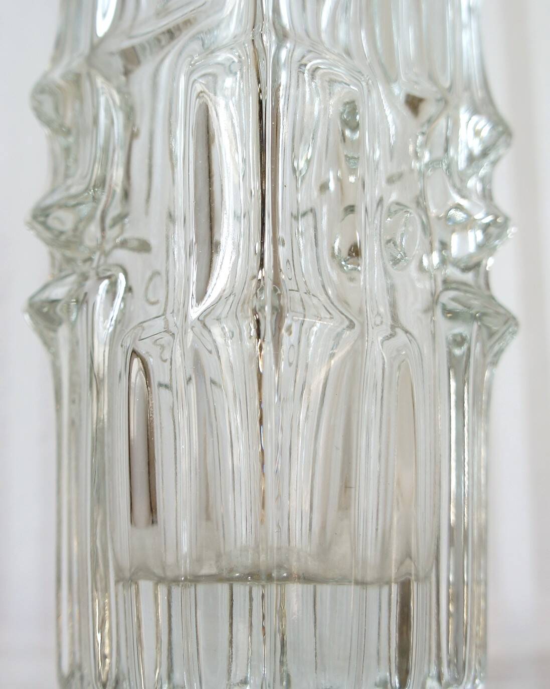 Vase en Verre par Vladislav Urban pour Sklo Union Rosice, 1960