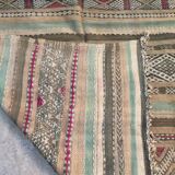 Moroccan kilim zayan rug - 340 x 167 cm