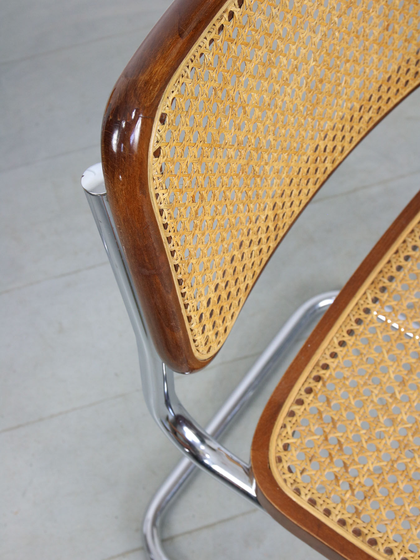 Vintage B32 Cesca Chair by Marcel Breuer, 90s