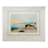 Art Print :  " Gouache Napolitaine XIXème " (62,5 x 51)