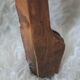 Louis XV-style toilet table in walnut and marble