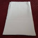 Square linen tablecloth