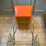 Vintage landau orange and chrome around 1970