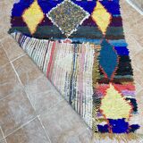 Boucherouite rug | Moroccan rug | Eclectic rug | Moroccan rug