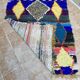 Tapis Boucherouite | Tapis marocain | Tapis éclectique | Tapis marocain