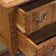 Vintage 1960s Danish modern oak nightstands in the style of Henning Kjærnulf