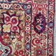 Nice old Persian kirman carpet wash 138x203 cm