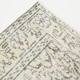 Light Yellow & Brown Vintage Rug, 164x266Cm