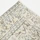 Tapis vintage jaune clair et marron, 164 x 266 cm
