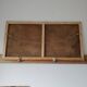 Large old painting landscape painting of rice fields and mounting