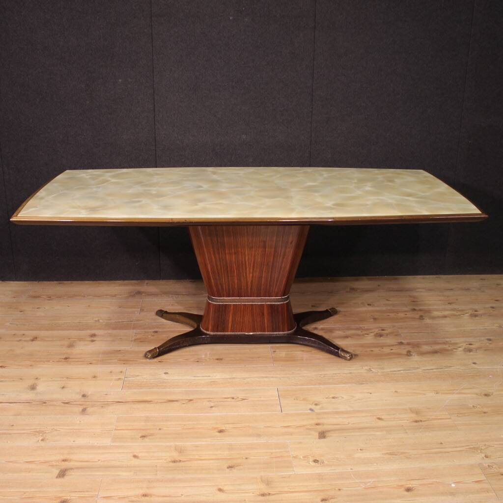Great dining table production Fratelli Rigamonti Desio, Milan, 1940s