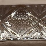 Set of 6 vintage crystal knife rests