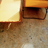 Pair of vintage camp beds