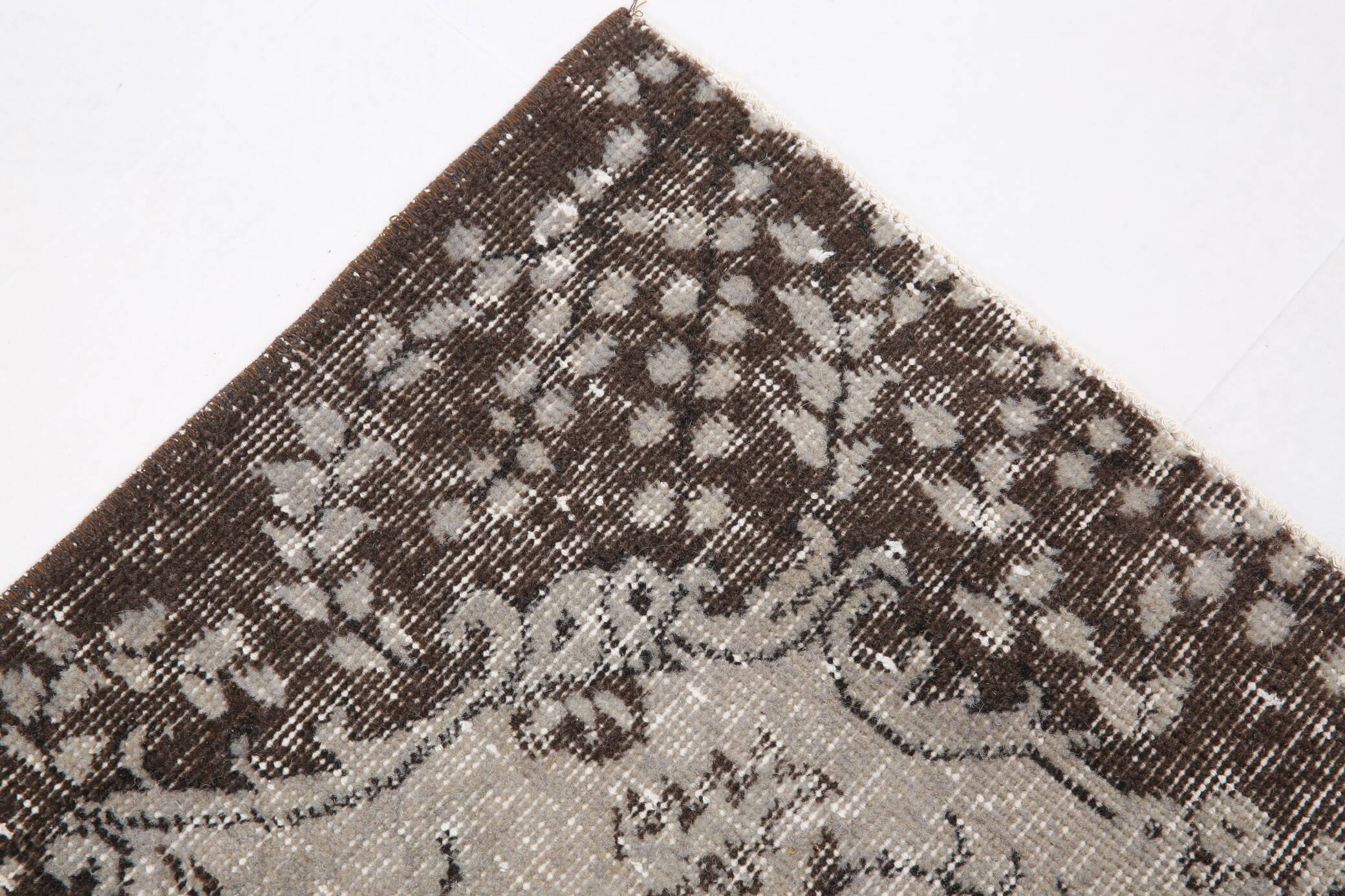 4x7 Rug For Office Oriental Classic Vintage Area Rug, 112x208Cm SK 2672