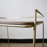 Vintage golden bedside