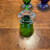 Set of magnificent glasses from the Portieux glassworks