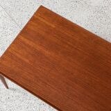 Midcentury Danish coffee table in teak by Johannes Andersen for Silkeborg 1960s