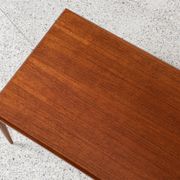 Midcentury Danish coffee table in teak by Johannes Andersen for Silkeborg 1960s