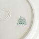 Set of 6 flat plates, ironstone, Petrus Regout, Empire.