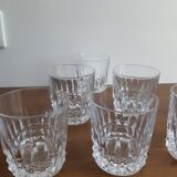 Lot of 6 whiskey glasses