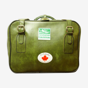 Valise "go green" vintage